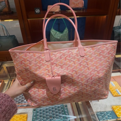Goyard 2026限定色 櫻花粉GM 大號 購物袋
