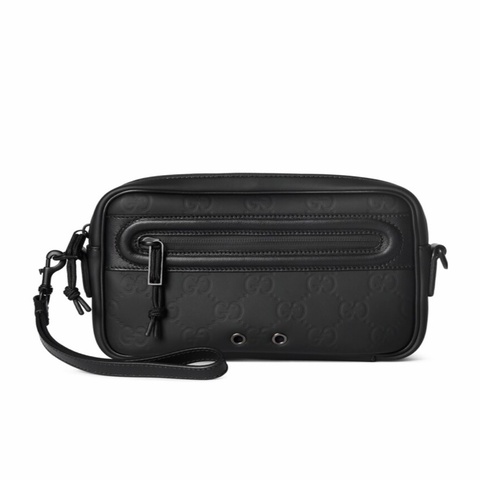 Gucci 男士 Edge小號斜挎包均碼碼小號、24.5cm*4cm*15cm