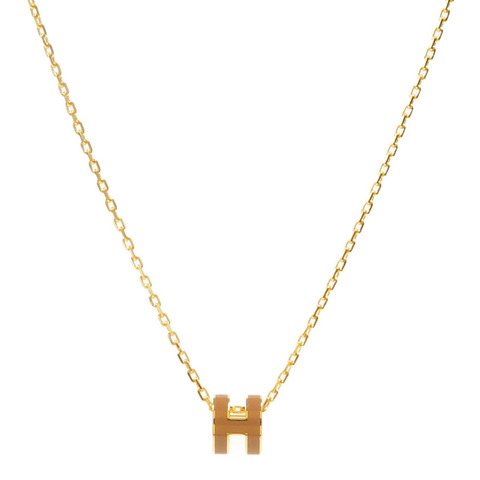 HERMES 金屬Mini Pop H項鍊