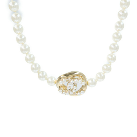 CHANEL PVC/金屬Necklace項鍊