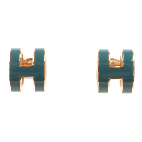 HERMES 金屬Pop H耳環