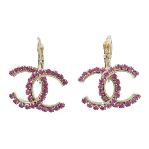 CHANEL 金屬/水晶Earrings耳環