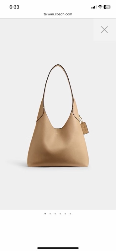 Coach Brooklyn 28 tan