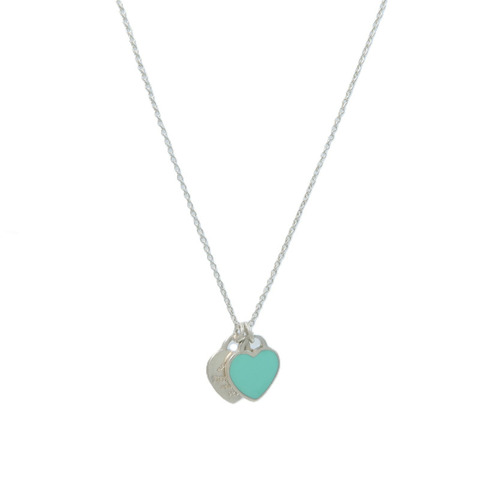 TIFFANY＆CO 925純銀Mini Heare Necklace項鍊