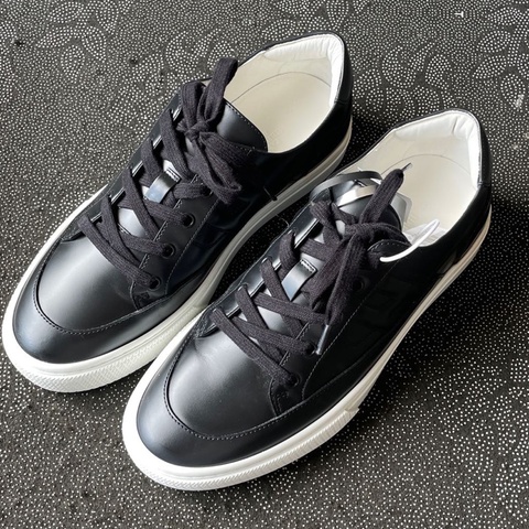 hermes愛馬仕黑白板鞋41碼