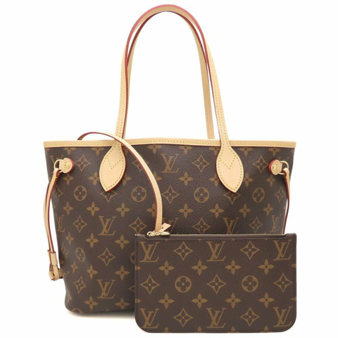 路易威登 (LOUIS VUITTON) 路易威登 Monogram Neverfull PM M46979 手提包 棕色 女士 353342