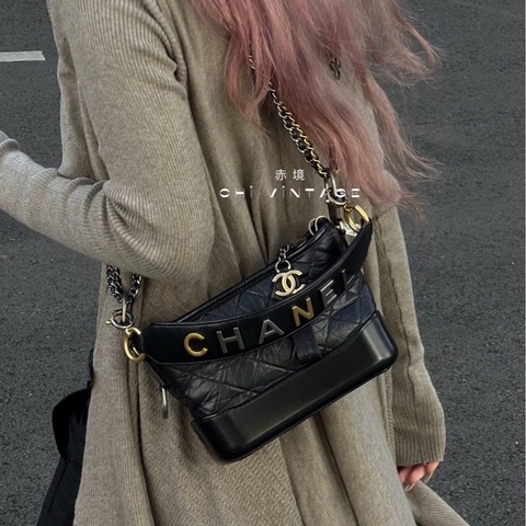 ෆ Chanel Gabrielle hobo手把流浪包
