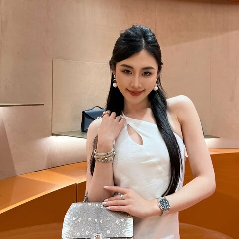 MOYNAT 蜥蜴皮銀扣Rejane  小號手提斜背包 20*14*8 98新配件塵袋