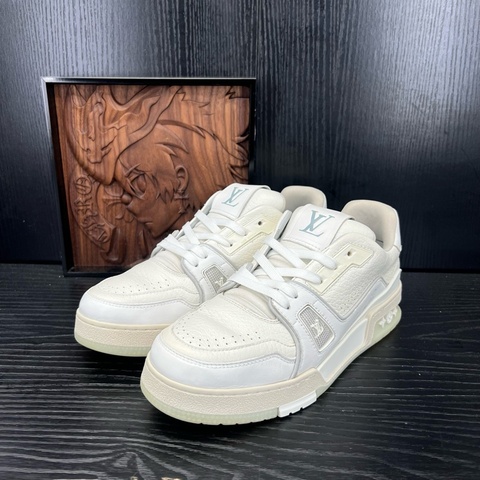 Louis Vuitton路易威登 trainer 白水泥 39.5碼
