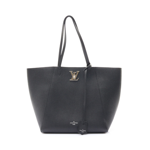 黑色 牛皮 Lockme Cabas 托特包【LOUIS VUITTON LV 路易威登】 M42291