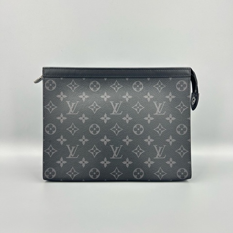 Louis Vuitton 路易威登  黑老花黑武士手拿洗漱包 27*20