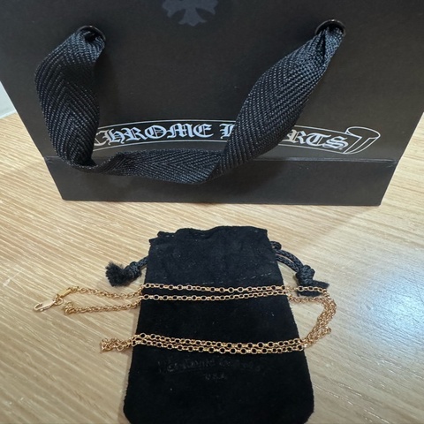 chrome hearts 22k roll chain 克羅心項鍊