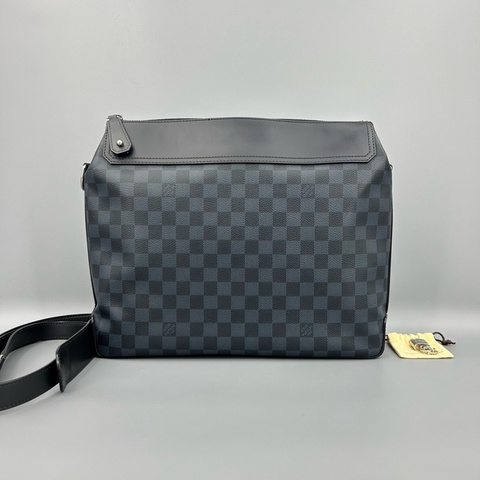 Louis Vuitton 路易威登 Greenwish棋盤格公文斜挎包 尺寸36*30