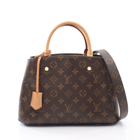 路易威登 Montaigne BB 單肩斜背包 M41055 Monogram 帆布 LV