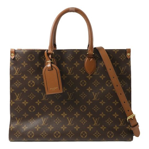 LOUIS VUITTON Monogram On The Go Organizer手挽肩背兩用袋