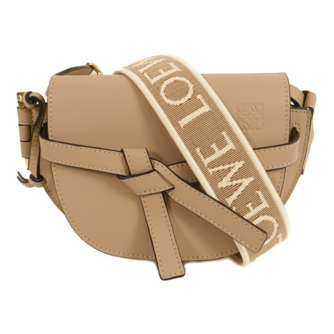 LOEWE 牛皮皮革Mini Gate肩背袋