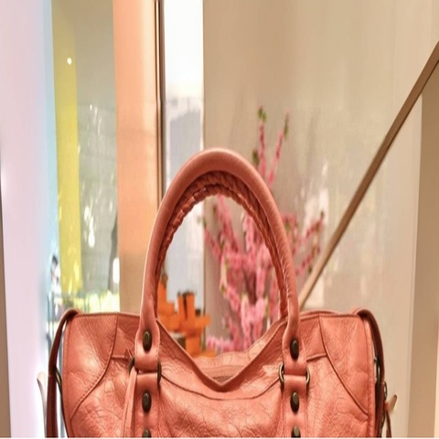 Balenciaga Classic City 機車包｜粉色｜附鏡子｜經典停產款