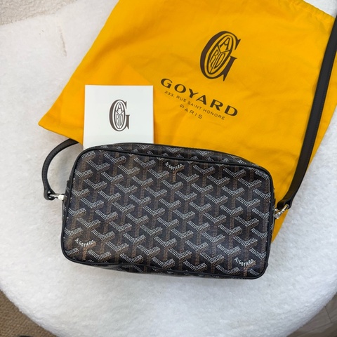 Goyard 黑老花capvertpm PM相機包