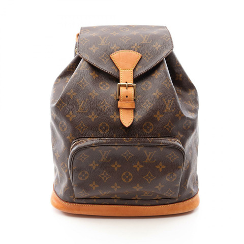 路易威登 Montsouris GM 雙肩包 M51135 Monogram 帆布 二手 LV