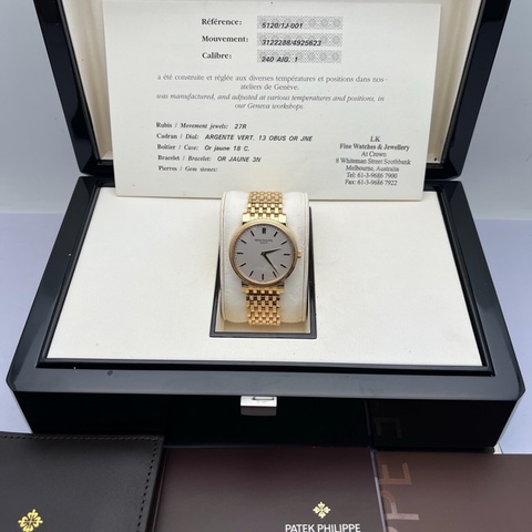 Patek Philippe 百達翡麗 Calatrava 古典系列 5120/1J