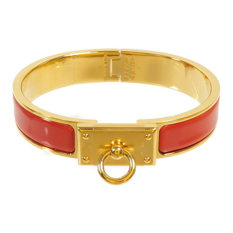 HERMES 金屬Mini Clic Kelly手鐲
