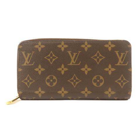 LOUIS VUITTON Monogram Zipper Long Wallet金扣長錢包