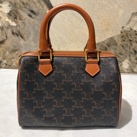 Celine 咖PVC老花SPEEDY 二用