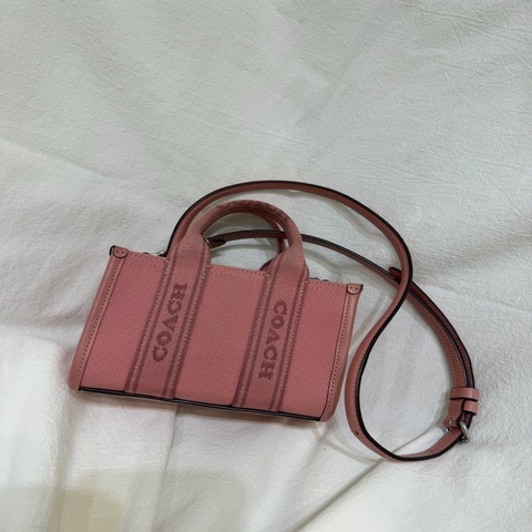 COACH粉色mini托特包(全網最低價）