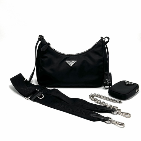 【VUINCA Vintage 8-14天出貨】 PRADA 三合一 2005 Hobo