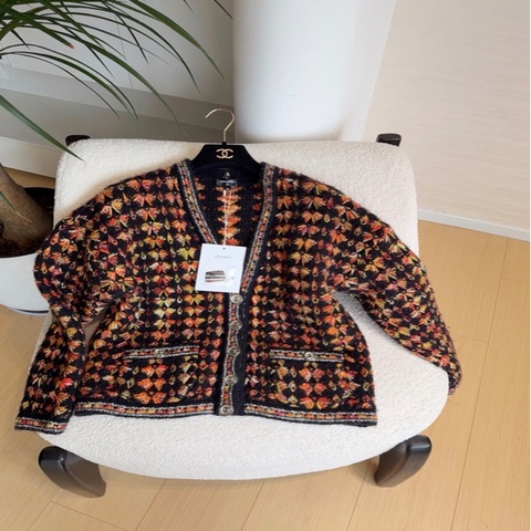 香奈兒Chanel 23A 高級手工坊針織開衫
