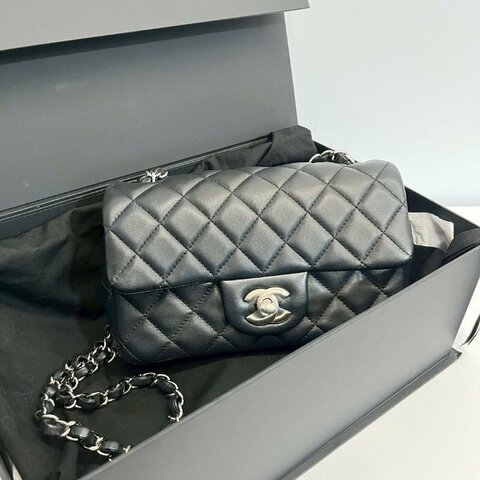 Chanel CF20黑銀