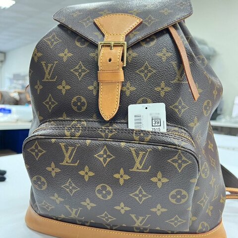 J017 LV 老花雙肩背包