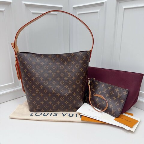 閒置新 路易威登/Louis Vuitton 老花All In BB大號 芯片款