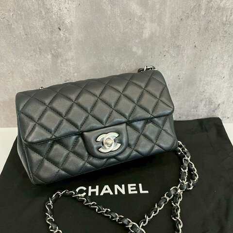 Chanel CF20黑銀