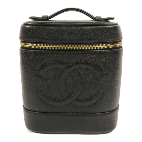 CHANEL 牛皮皮革Vintage Vanity Case手挽袋
