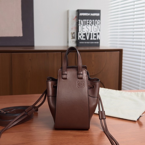【VUINCA Vintage 8-14天出貨】 LOEWE HAMMOCK Mini 深棕色