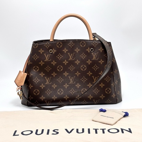 【VUINCA Vintage 8-14天出貨】 LOUIS VUITTON 蒙田包 中號
