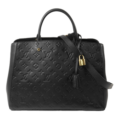 LOUIS VUITTON Monogram Empreinte Montaigne GM手挽肩背兩用袋