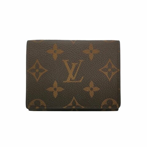 Louis Vuitton (LV) Enveloppe Carte De VisiteMonogram印花卡包晶片款