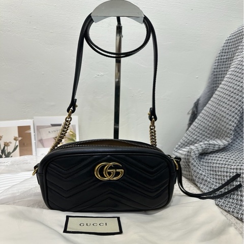 Gucci marmont 18cm相機包 馬夢