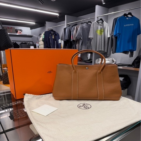 保證全網最低🌟Hermes Garden Party 36 花園 金棕｜Classic Trend CT精品｜台北東區實體