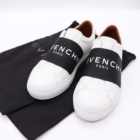 Givenchy 紀梵希 Urban Street 黑白字母 休閒 平底鞋 EU38 1/2