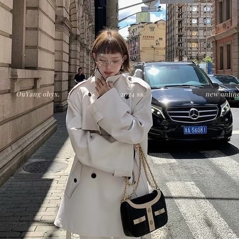 chanel黑粉腋下包 牛皮 24 *7 *16cm 9新 配件塵袋
