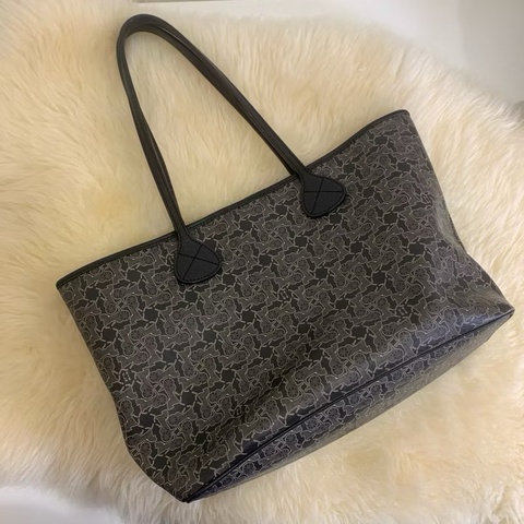 【現貨秒出】 Vintage Celine Triomphe 經典馬車LOGO印花圖騰托特肩背包 / 側背包 / 斜背包