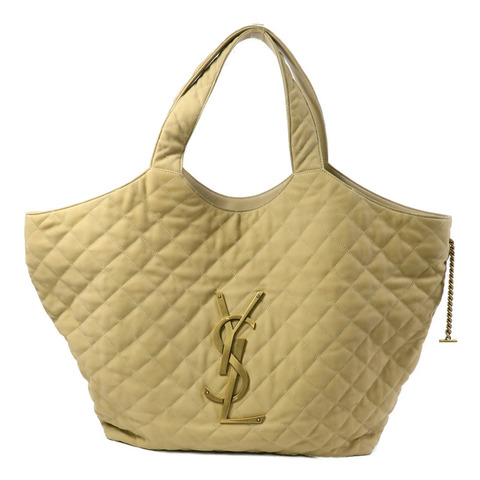 SAINT LAURENT 麂皮/羊皮皮革ICare Maxi Tote手挽袋