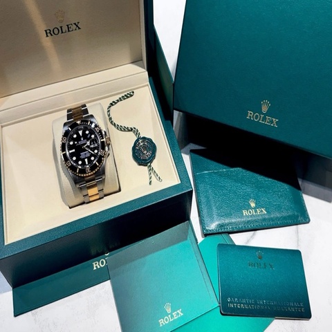 2025年ROLEX 勞力士 半金黑水鬼126613LN 41mm
