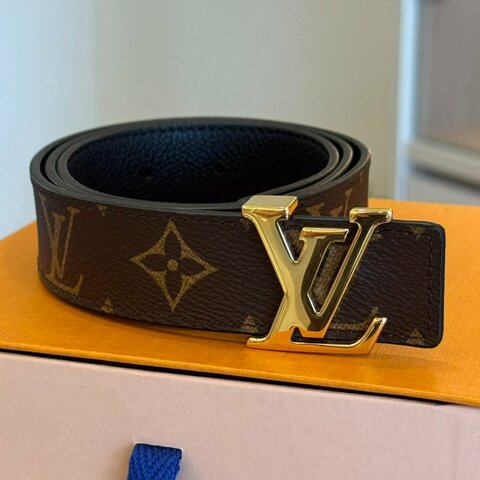 *SHIHNA名牌精品* LV M0565W 老花皮帶 女版 80cm