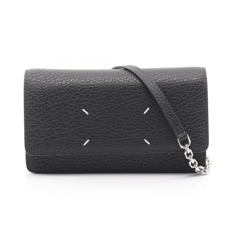 Maison Margiela 鏈條單肩包 SA3UI0008P4455T8013 皮革 黑色 全新 女士