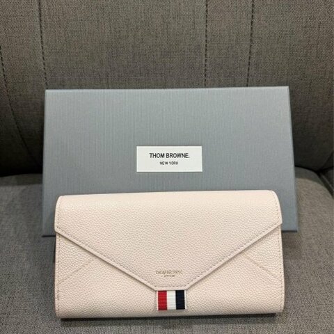 💎Han's house精品服飾💎Thom Browne TB 荔枝皮 長夾