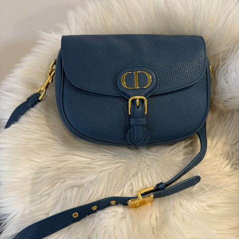 Dior Medium Bobby Bag 藍色側背